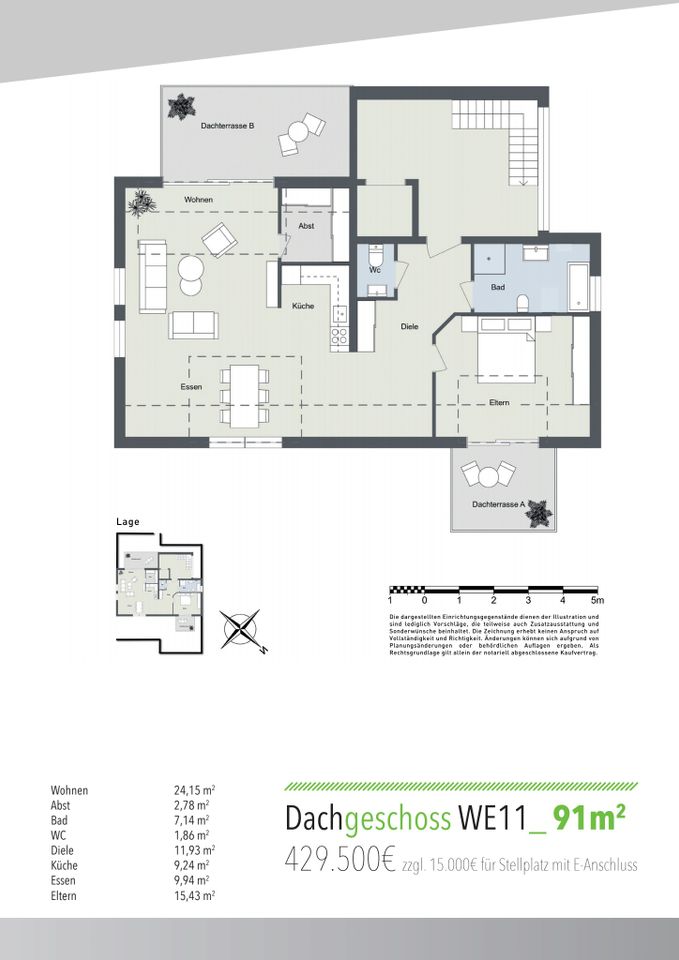 Grundriss Wohnung Nr. 11