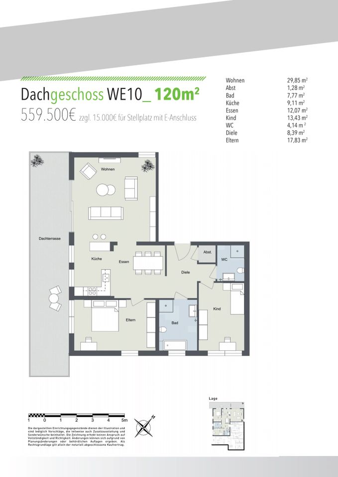 Grundriss Wohnung Nr. 10