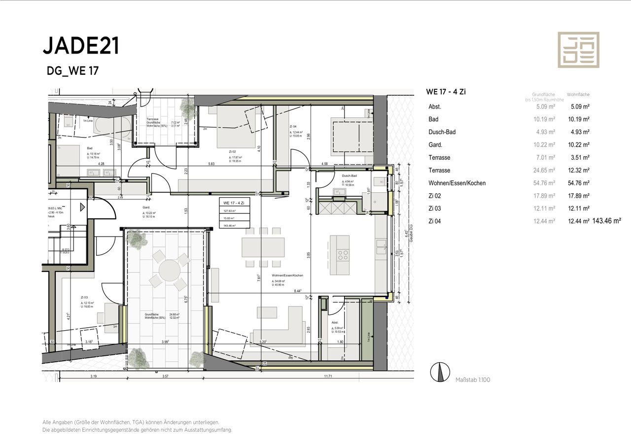 Wohnung 17 Grundriss