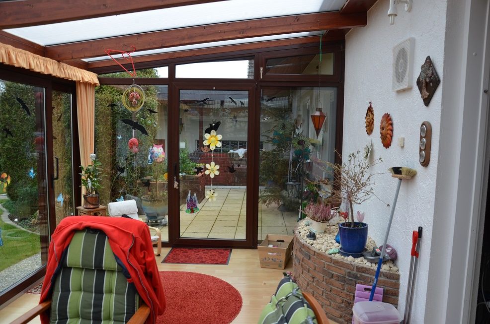 Wintergarten Zugang zum Garten
