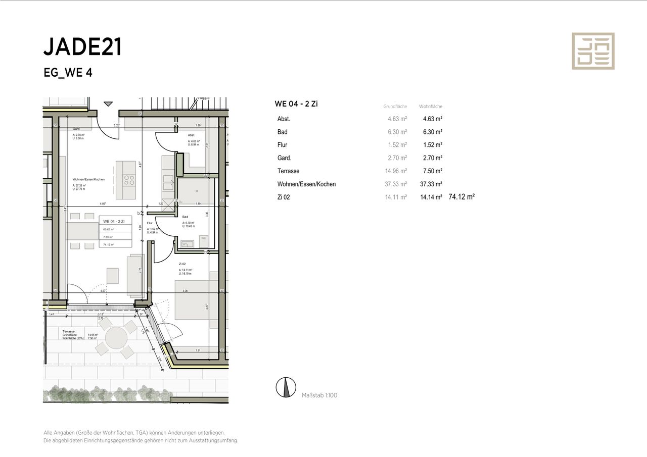 Wohnung 4 Grundriss