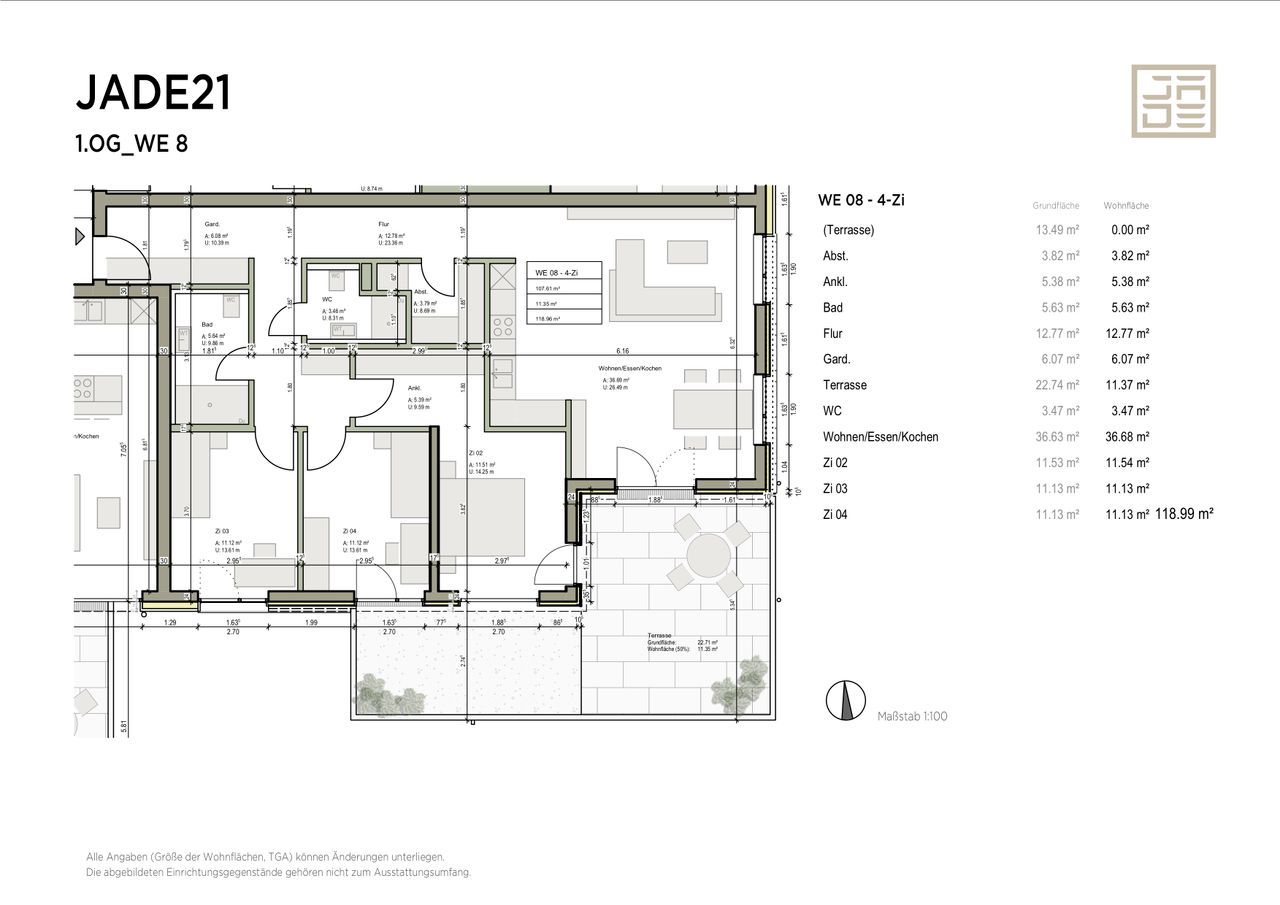 Wohnung 8 Grundriss