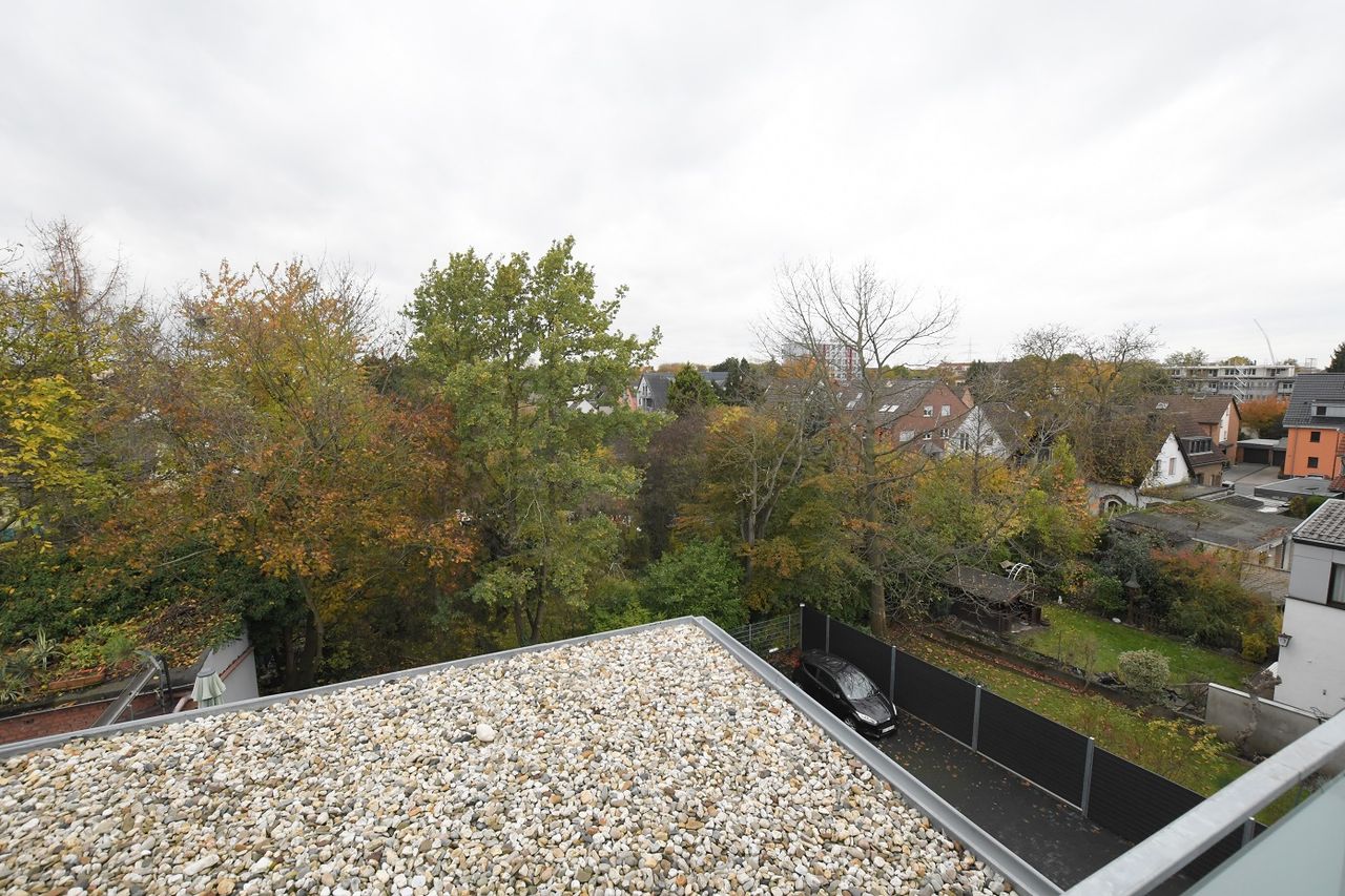 Aussicht von der Dachterrasse