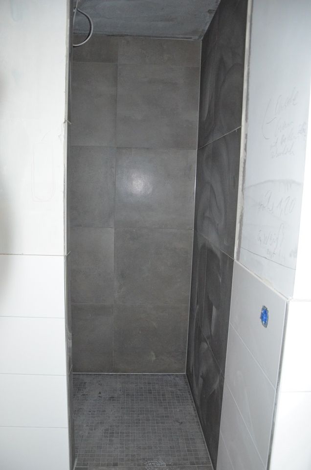 Eingang zur Dusche