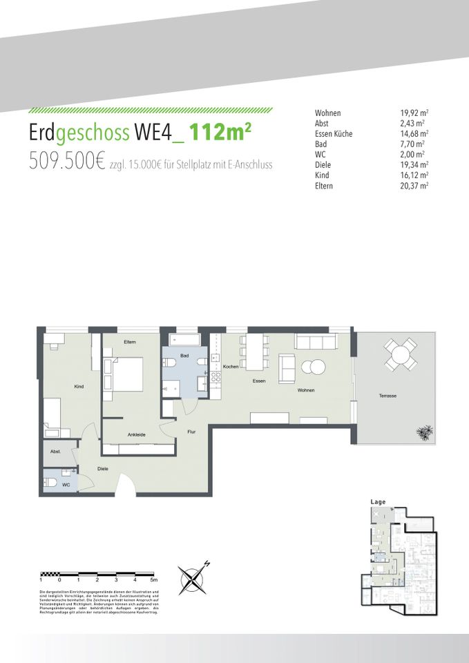Grundriss Wohnung Nr. 4