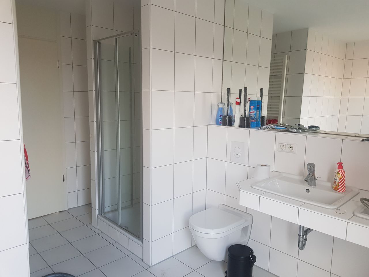 Dusche im Wannenbad