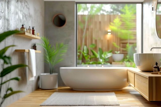 Badezimmer: Strategien für eine optische Vergrößerung