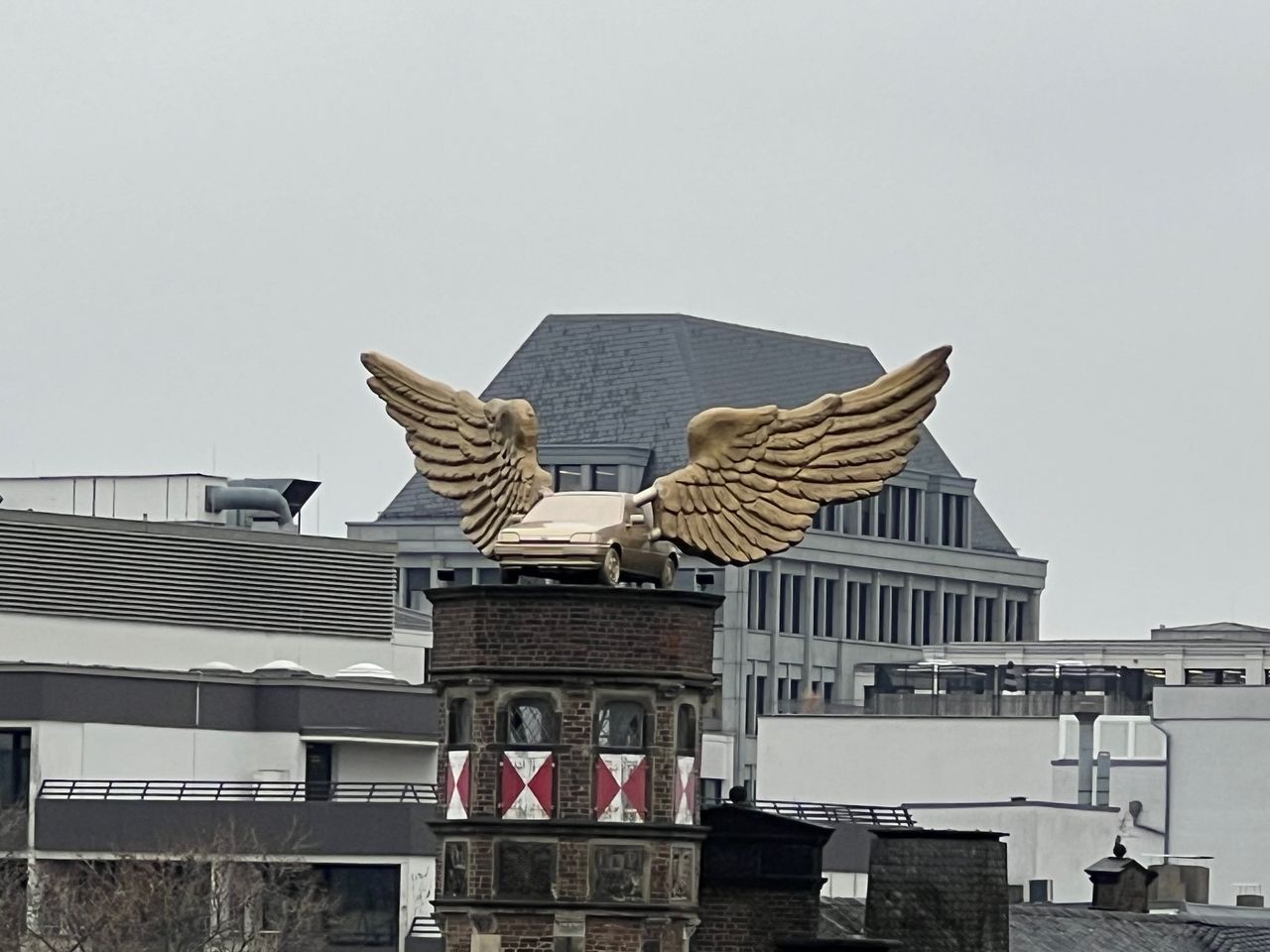 Ausblick von der Dachterrasse