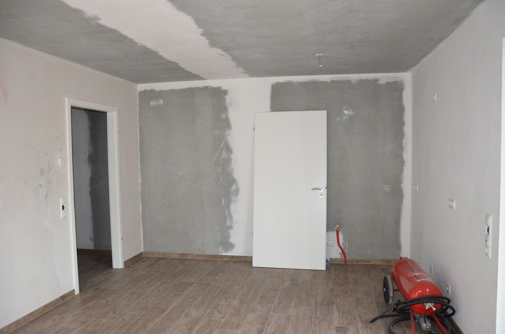 Offene Küche u. Wohnzimmer